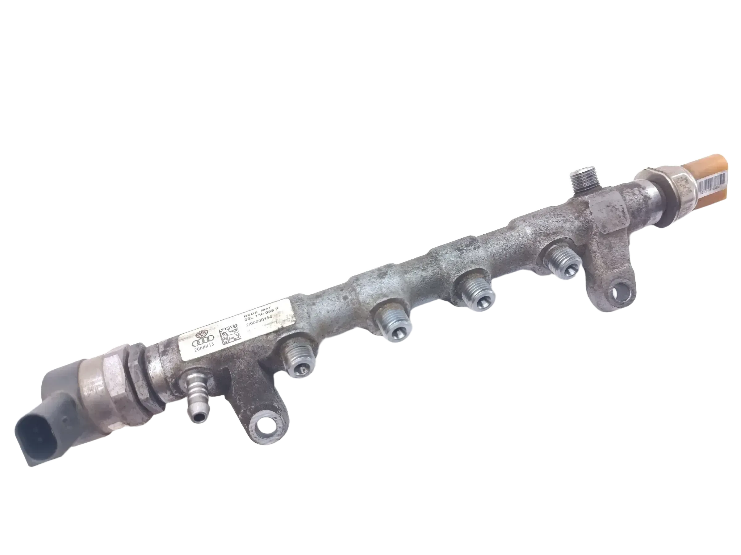 Einspritzleiste Verteiler 03L130089P VW Audi Seat Skoda - Bild 1