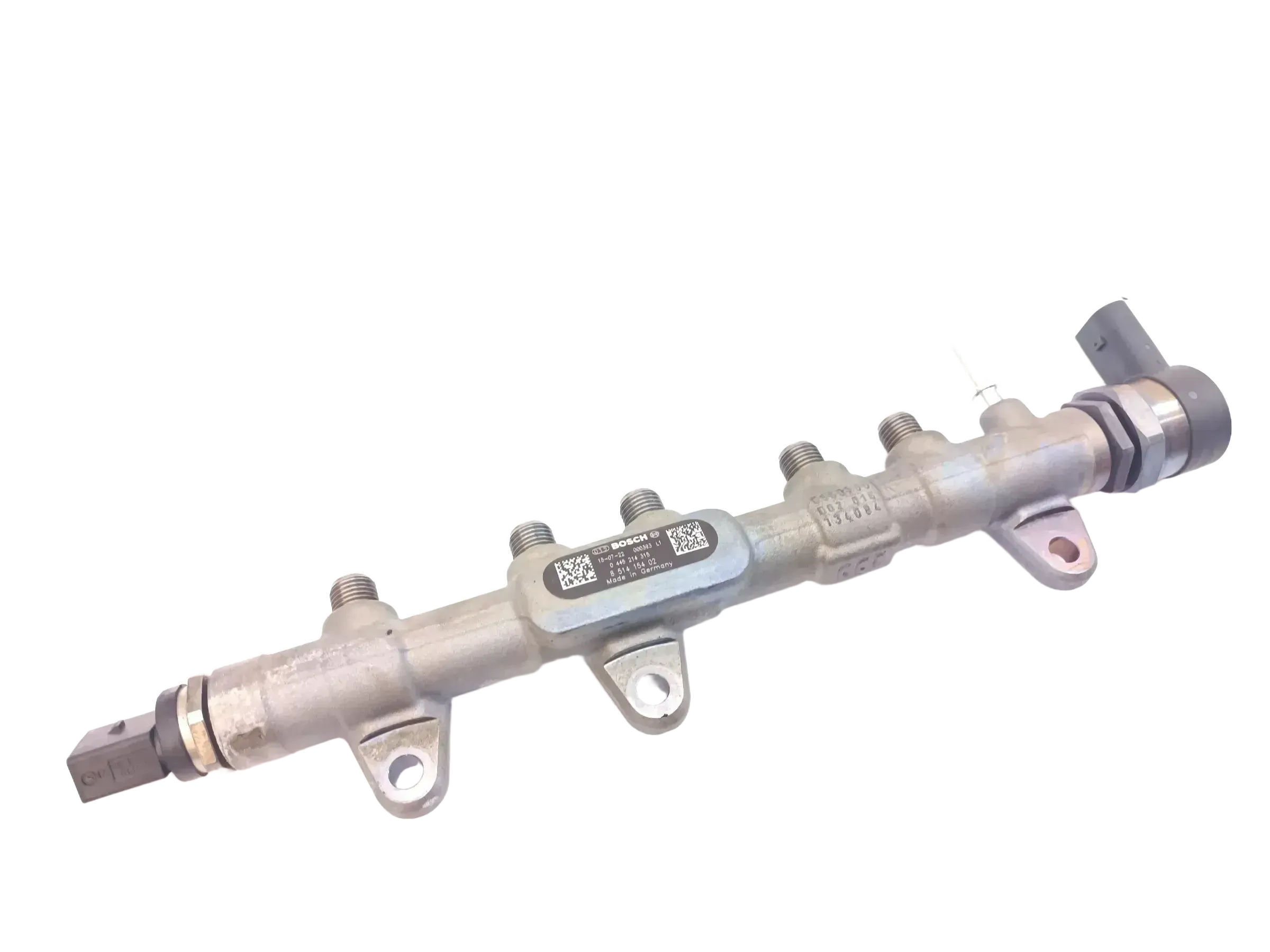 Einspritzleiste Verteiler 8514154 BMW Mini F10 F11 F20 F21 F46 F30 F31 - Bild 1