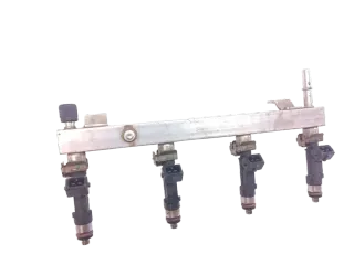 Einspritzleiste Einspritzventil Verteiler 55572731 Opel Astra Meriva Adam Corsa - Bild 1