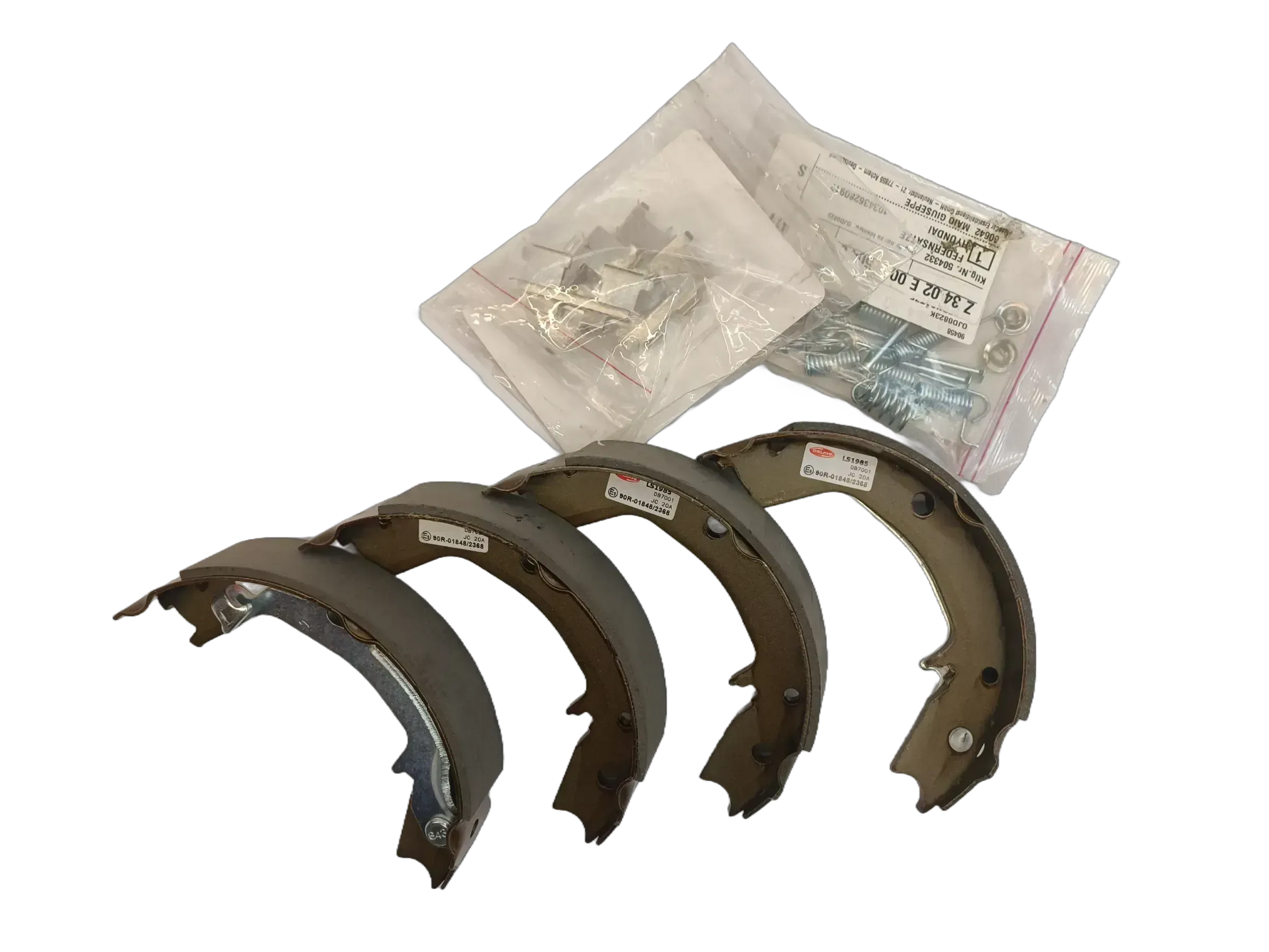 Delphi Bremsbacken 58350-2EA10 Kia Sportage Carnival Hyundai Tucson Santa Fe - Bild 1