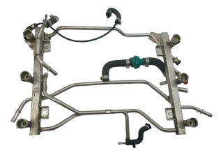 Einspritzleiste Verteiler 078133681AR Audi A6 A4 2.7 BES - Bild 4