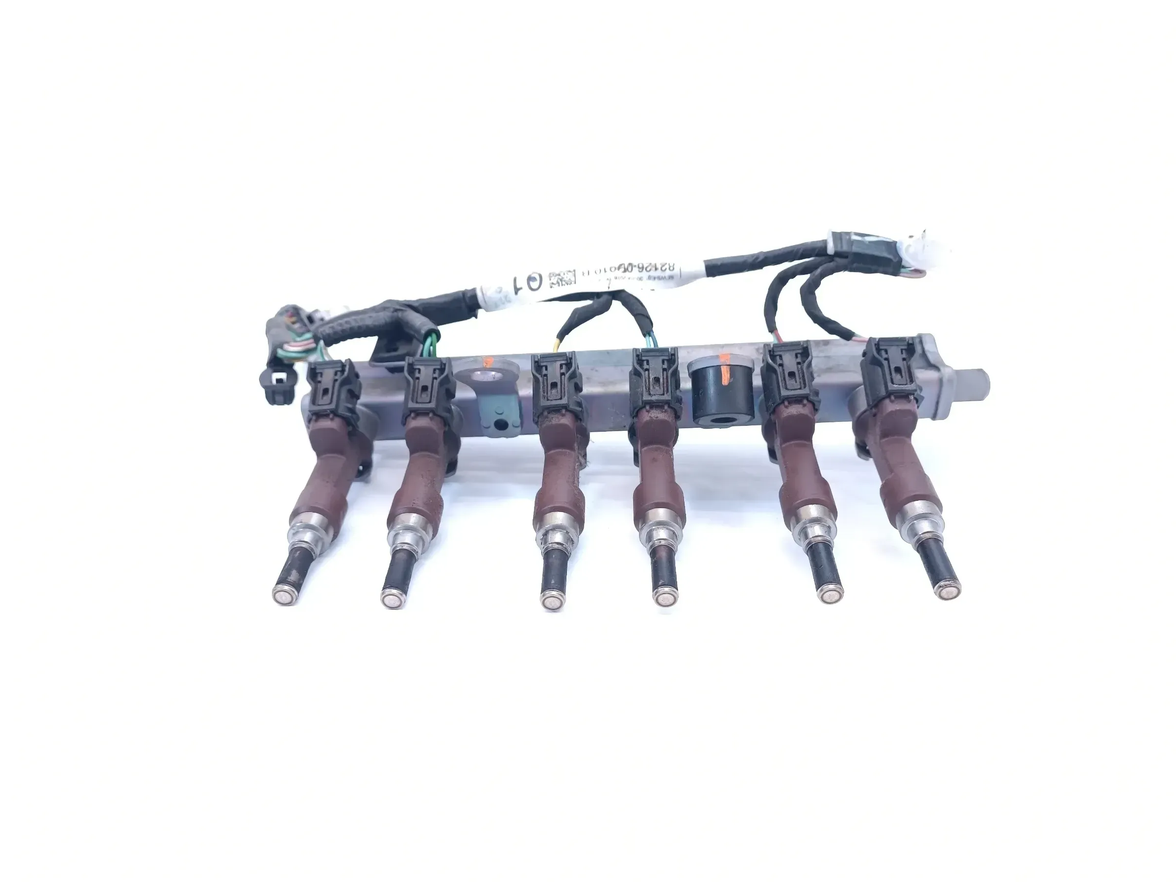 Einspritzleiste Verteiler Einspritzdüse 1639386780 Citroen C1 Peugeot 108 - Bild 1