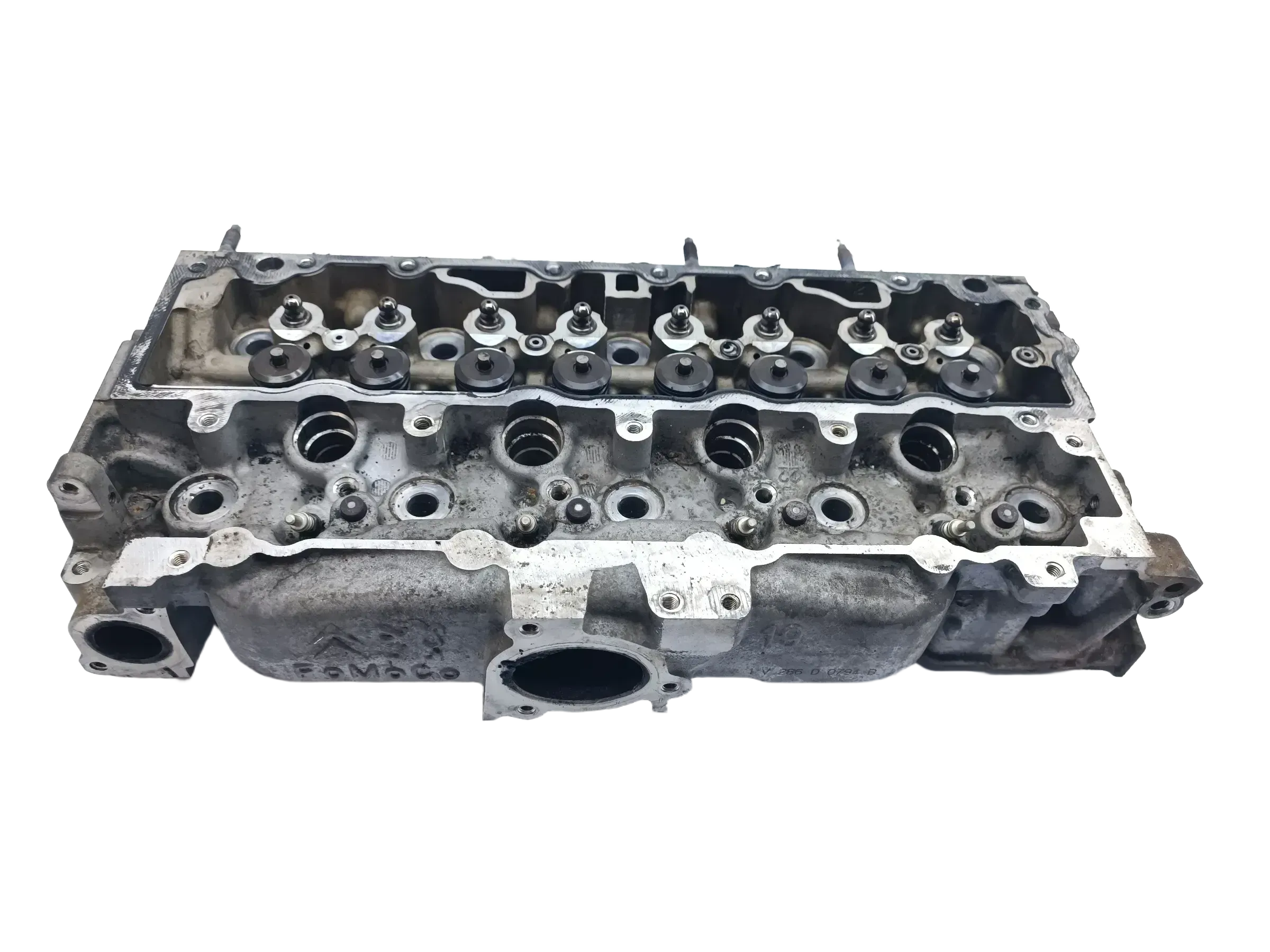 Zylinderkopf 968448710 Citroen Peugeot 1.6 HDi BHY - Bild 1