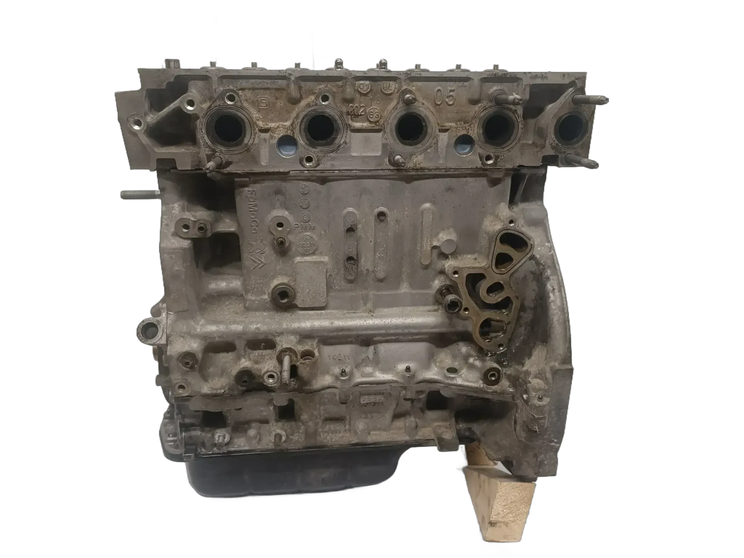 Motor Engine 1612521380 Peugeot Citroen BHZ BH01 DV6FC 88KW - Bild 1