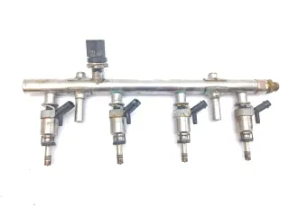 Einspritzleiste Verteiler 06K133317G VW Audi Seat Skoda - Bild 2