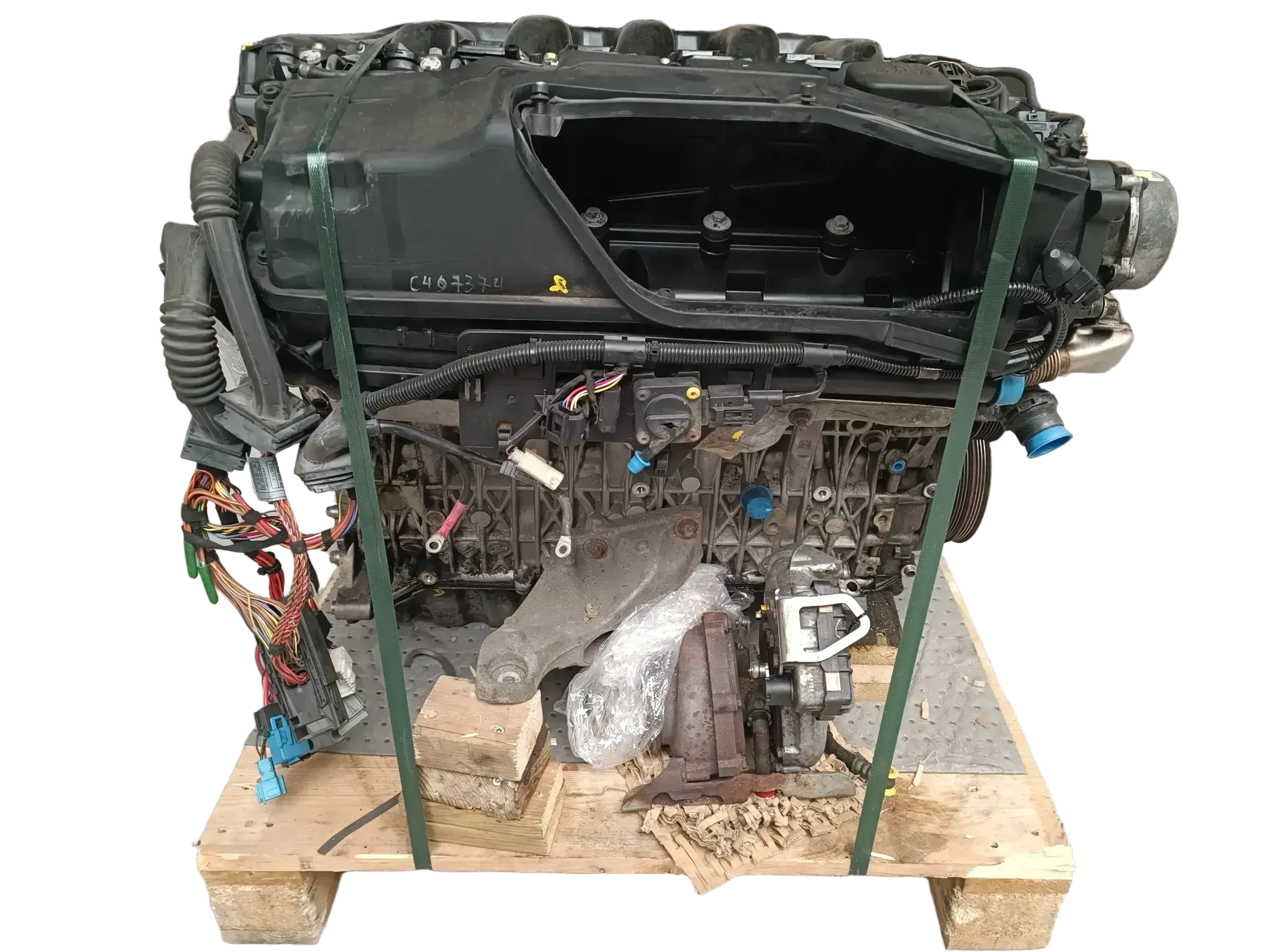 Motor 0441352 BMW E90 E91 E60 306D3 3.0 TDI M57D30 - Bild 1