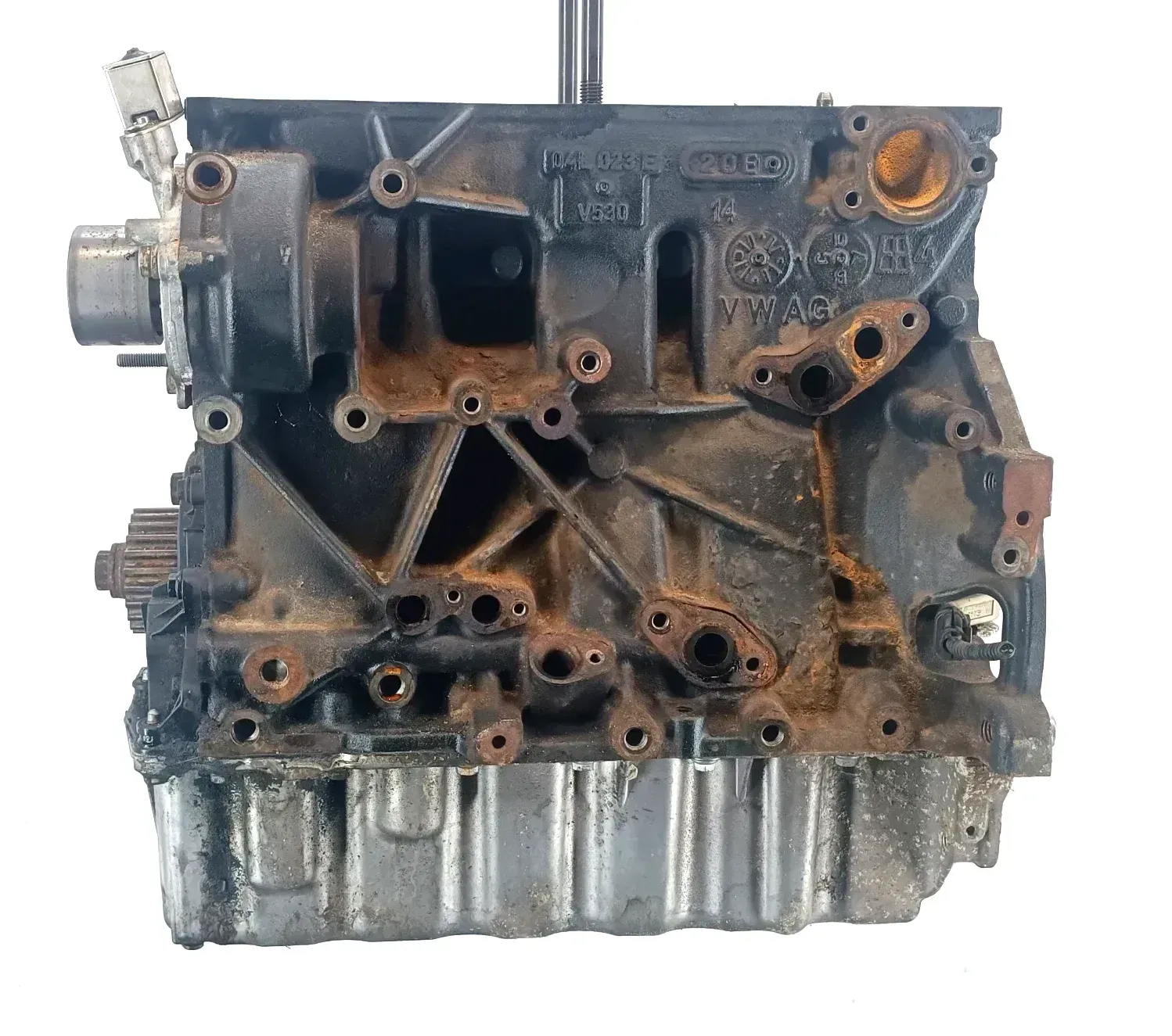 Motorblock 04L103011A VW Audi Seat Skoda CLHA CLHB CRKB CXXB CXXA DBKA 1.6 TDI - Bild 1