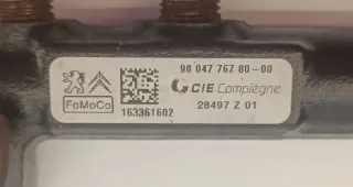 Einspritzleiste Verteiler 9804776780 Ford Citroen Peugeot - Bild 3