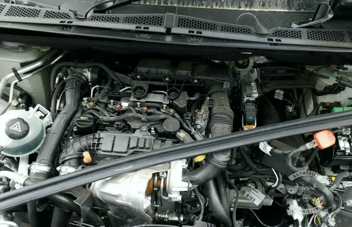 MOTOR PEUGEOT 208 308 2008 Partner Berlingo C3 DV5RD YHY  902 KM - Bild 1