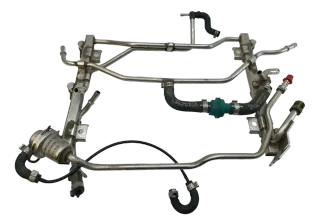 Einspritzleiste Verteiler 078133681AR Audi A6 A4 2.7 BES - Bild 1