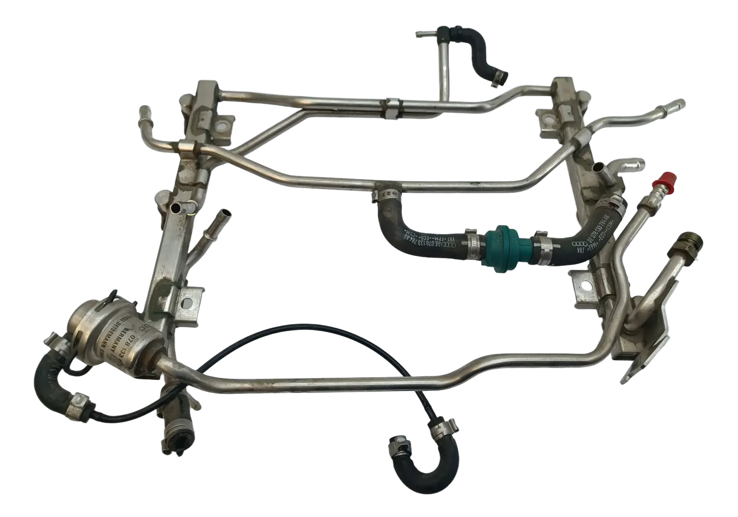 Einspritzleiste Verteiler 078133681AR Audi A6 A4 2.7 BES - Bild 1