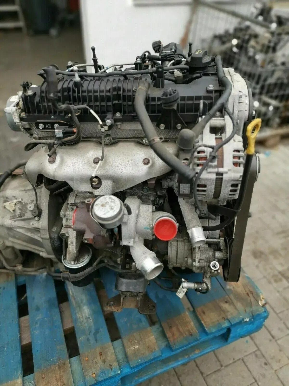 Engine Motor Hyundai H1 D4CB 125kW 170PS 38.376Km KOMPLETT+GETRI. - Bild 1