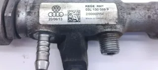 Einspritzleiste Verteiler 03L130089P VW Audi Seat Skoda - Bild 3