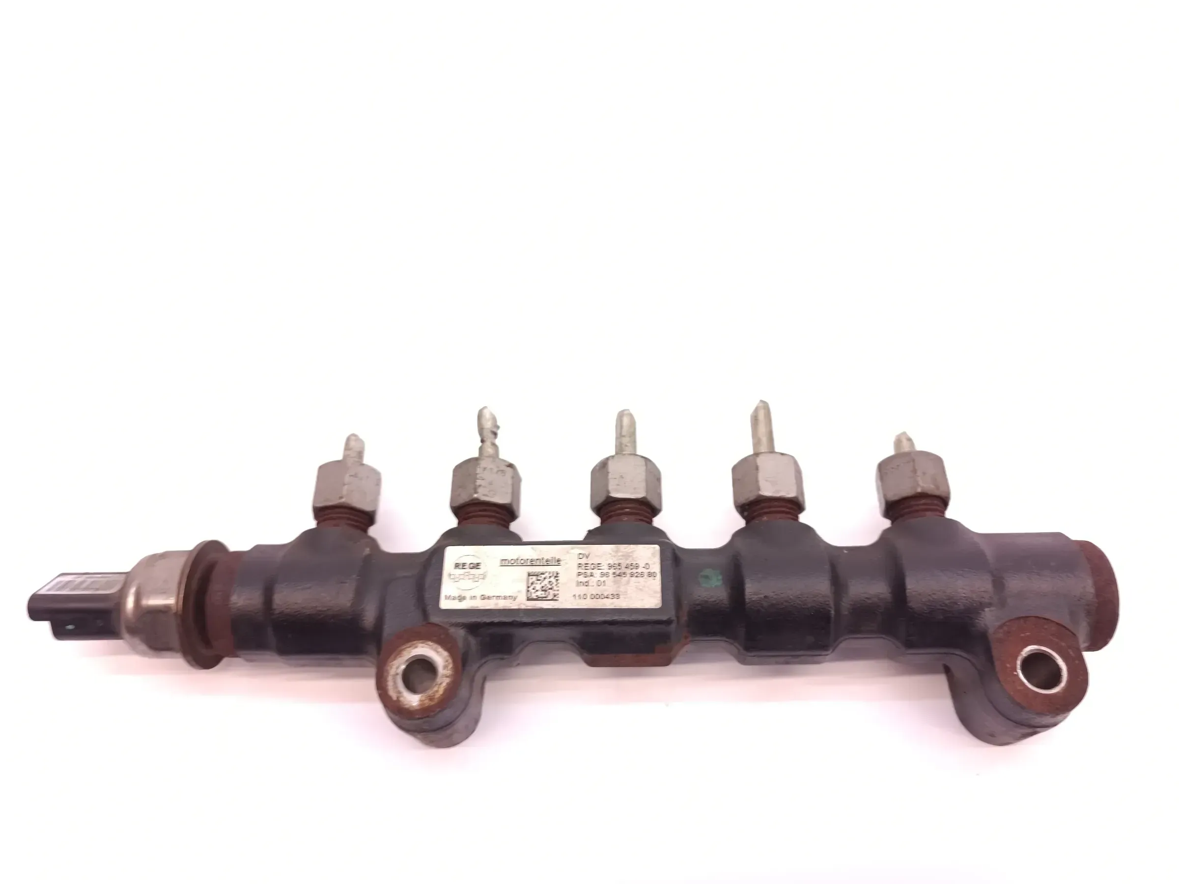 Einspritzleiste 9654592680 Peugeot 307 Partner 2008 Citroen Volvo Mazda - Bild 1