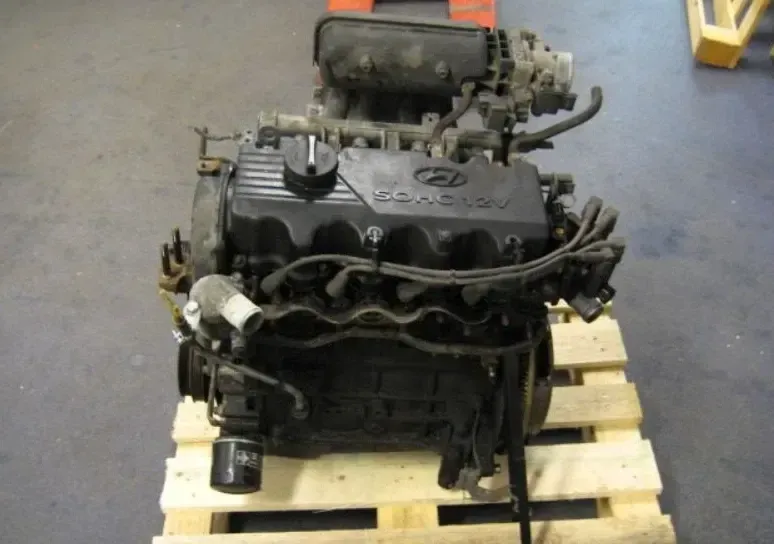 Motor Benzin - Hyundai Accent (1999) G4EB 119.550km - Bild 1